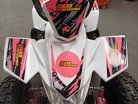 Roze kinder quad 800watt - afbeelding 5 van  14