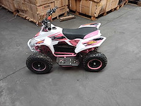 Roze kinder quad 800watt - afbeelding 7 van  14