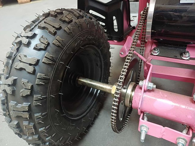 Roze kinder quad 800watt - afbeelding 10 van  14