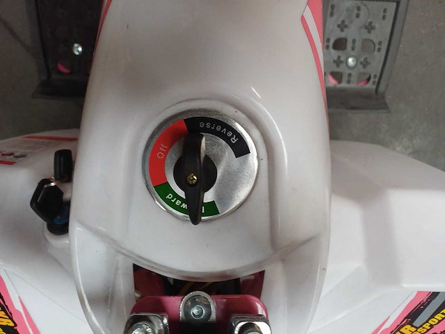 Roze kinder quad 800watt - afbeelding 12 van  14