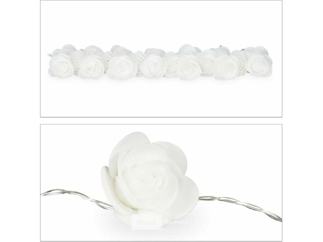 Rozen lichtketting - afbeelding 2 van  7