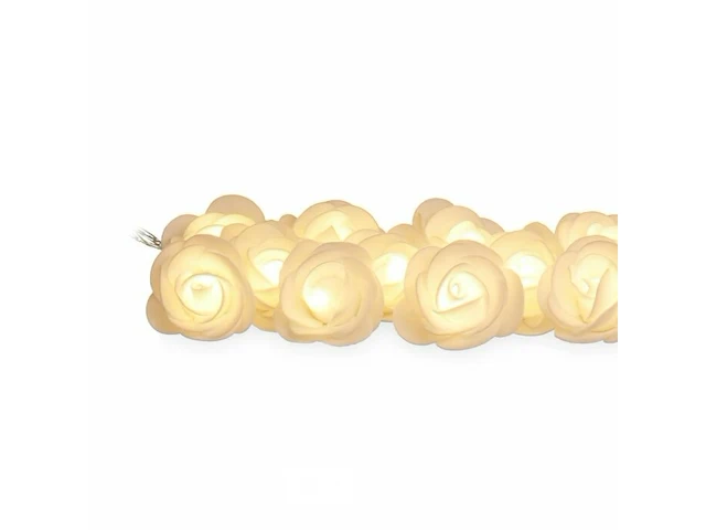 Rozen lichtketting - afbeelding 7 van  7