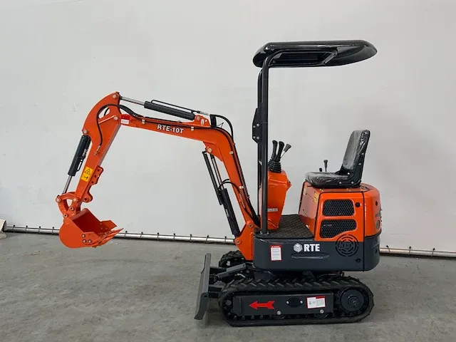 Rte - 10t - minigraafmachine 1000kg rte-10t - afbeelding 5 van  18