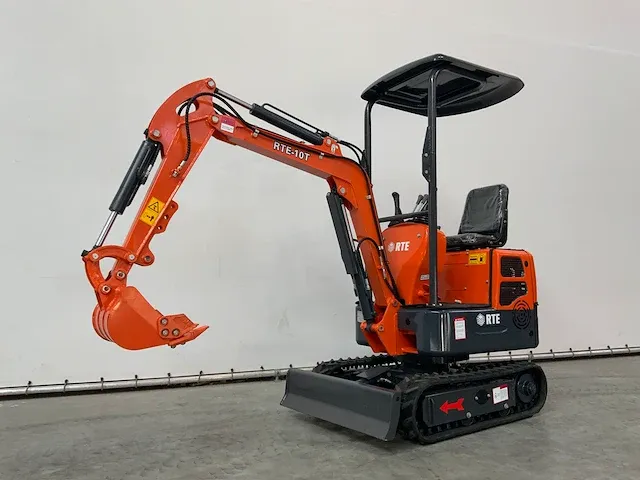 Rte - 10t - minigraafmachine 1000kg rte-10t - afbeelding 7 van  18