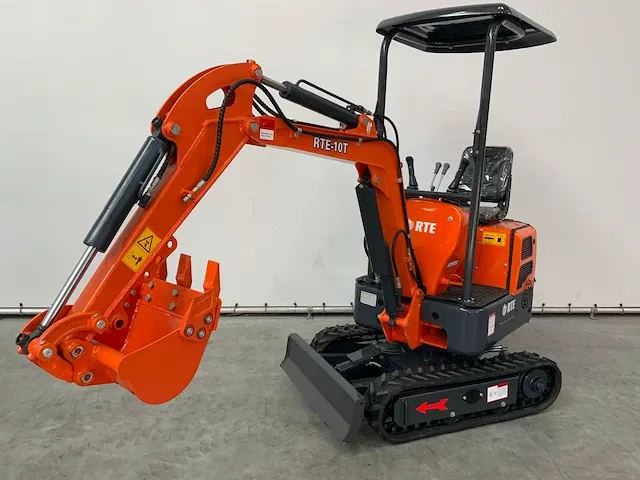 Rte - 10t - minigraafmachine 1000kg rte-10t - afbeelding 13 van  18