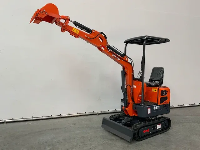 Rte - 10t - minigraafmachine 1000kg rte-10t - afbeelding 15 van  18