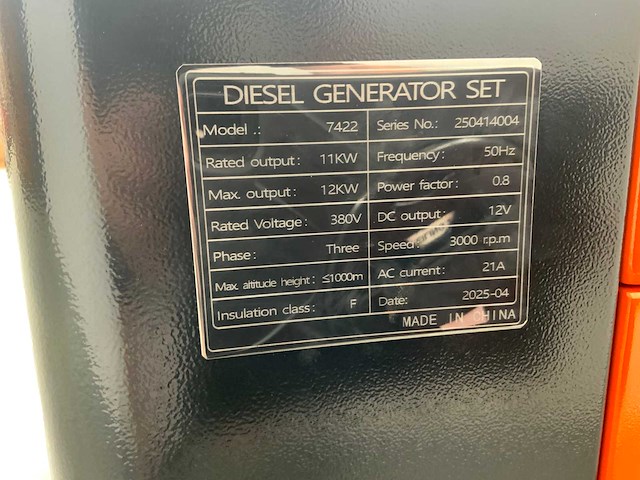 Rte - 13.8 kva - 2025 - 7422 - noodstroomaggregaat - afbeelding 17 van  23