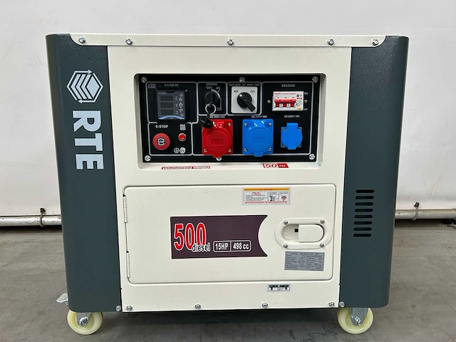 Rte - 2024 - 10500dse-3g - 8.1 kva stroomgenerator - afbeelding 1 van  8