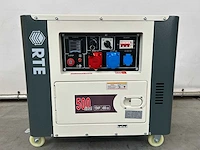 Rte - 2024 - 10500dse-3g - 8.1 kva stroomgenerator - afbeelding 1 van  8