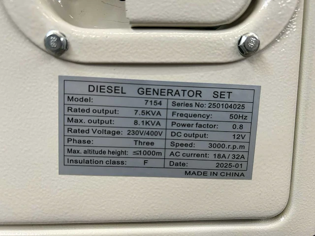 Rte - 2024 - 10500dse-3g - 8.1 kva stroomgenerator - afbeelding 4 van  8