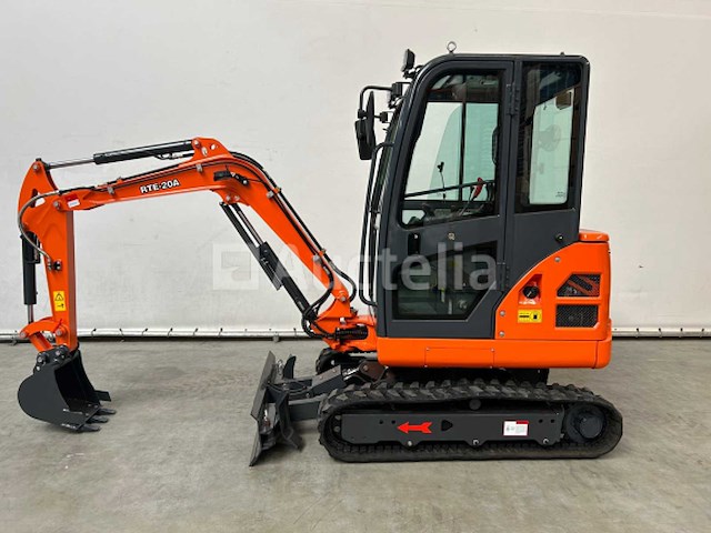 Rte - 2025 - cr213 - minigraafmachine kubota euro 5 met cabine - afbeelding 2 van  32
