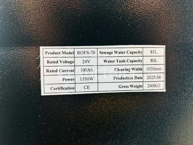 Rte - 2025 - rofs-70 - zelfrijdende schrobzuigmachine - afbeelding 12 van  20