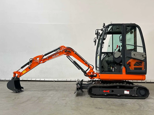 Rte - cx20a - minigraafmachine kubota euro 5 met cabine - 2024 - afbeelding 17 van  33