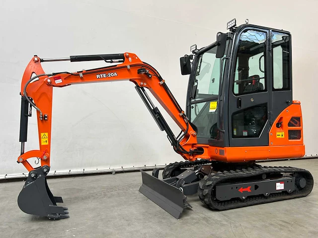 Rte - cx20a - minigraafmachine kubota euro 5 met cabine - 2024 - afbeelding 29 van  33