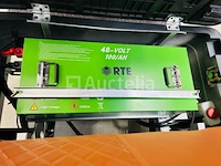 Rte - golfkar met opslagbox mat zwart - afbeelding 3 van  24