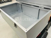 Rte - golfkar met opslagbox mat zwart - afbeelding 9 van  24