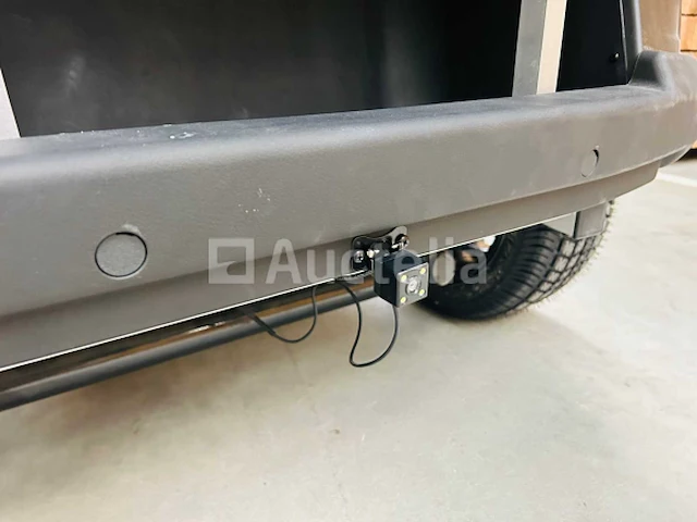 Rte - golfkar met opslagbox mat zwart - afbeelding 16 van  24