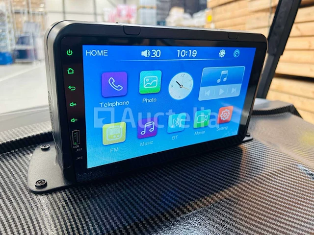 Rte - golfkar met opslagbox mat zwart - afbeelding 12 van  24