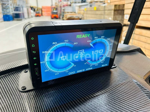 Rte - golfkar met opslagbox mat zwart - afbeelding 18 van  24