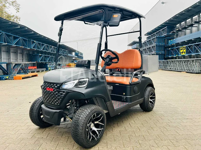 Rte - golfkar met opslagbox mat zwart - afbeelding 19 van  24