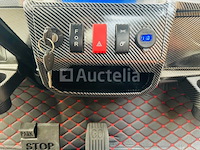 Rte - golfkar met opslagbox mat zwart - afbeelding 5 van  24