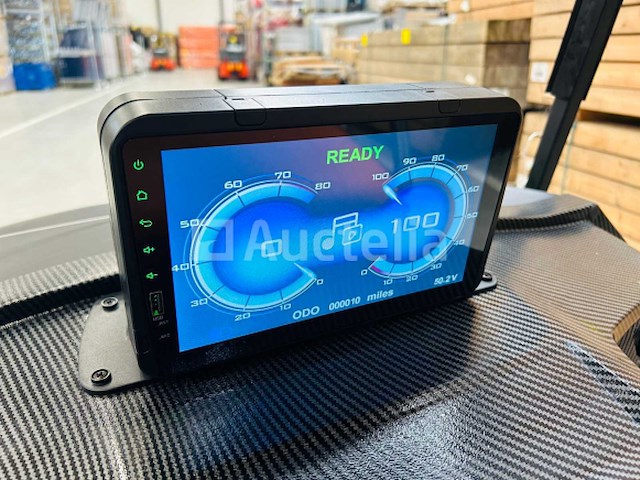 Rte - golfkar met opslagbox mat zwart - afbeelding 18 van  24