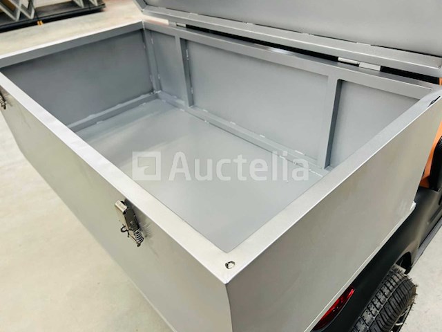 Rte - golfkar met opslagbox mat zwart - afbeelding 9 van  24