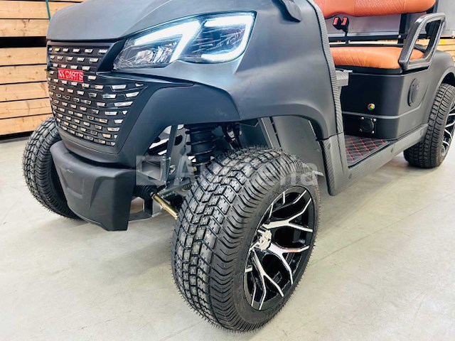 Rte - golfkar met opslagbox mat zwart - afbeelding 10 van  24