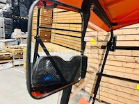 Rte - golfkar met opslagbox oranje - afbeelding 20 van  22