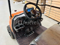 Rte - golfkar met opslagbox oranje - afbeelding 8 van  22