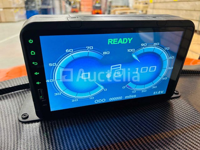 Rte - golfkar met opslagbox oranje - afbeelding 17 van  22