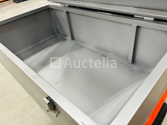 Rte - golfkar met opslagbox oranje - afbeelding 21 van  22