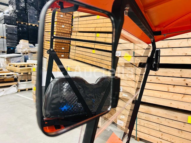 Rte - golfkar met opslagbox oranje - afbeelding 20 van  22