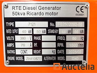 Rte 6739 noodstroomaggregaat 50kva ricardo - afbeelding 23 van  27