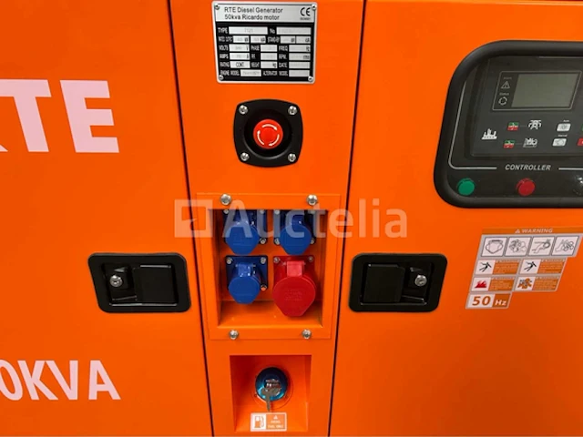 Rte 7121 noodstroomaggregaat 50kva ricardo - afbeelding 6 van  27