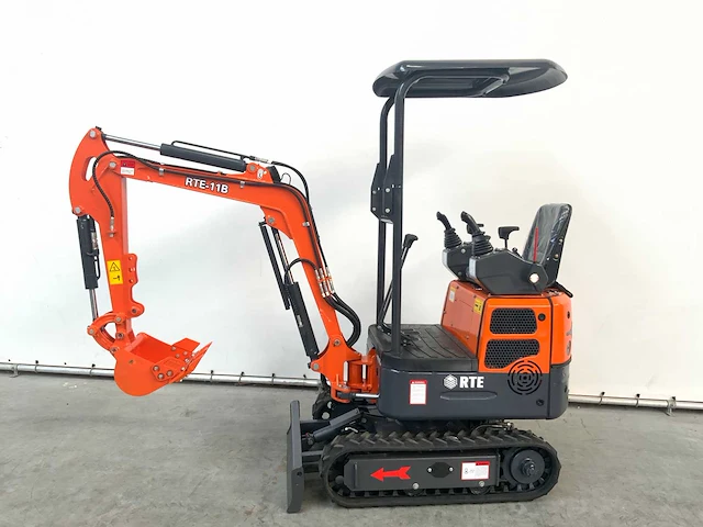 Rte minigraafmachine 1100kg rte-11b - afbeelding 11 van  18