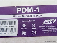 Rti phone doorbell module pdm-1 - afbeelding 2 van  3