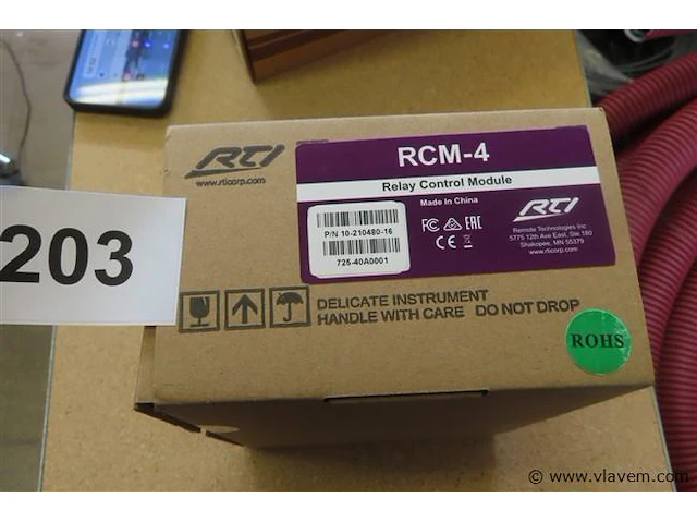 Rti relay control module rcm-4 - afbeelding 1 van  3