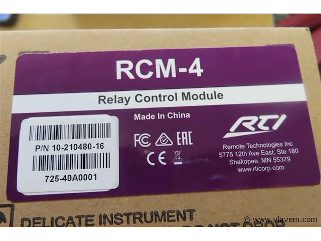 Rti relay control module rcm-4 - afbeelding 2 van  3