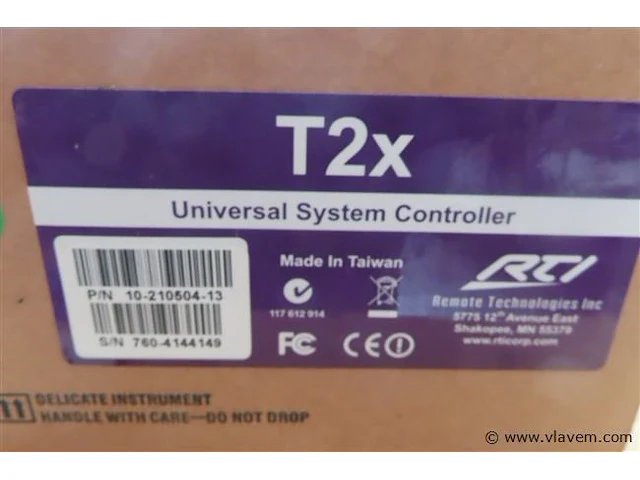 Rti universal system controller t2x - afbeelding 2 van  3