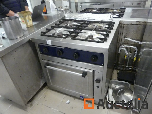 Rubbens 7804g professioneel gasfornuis, rubbens professional gas friteuse model onleesbaar - afbeelding 7 van  13