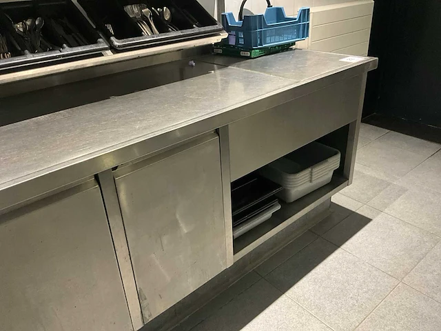 Rubbens rvs werktafel (2x) - afbeelding 3 van  10