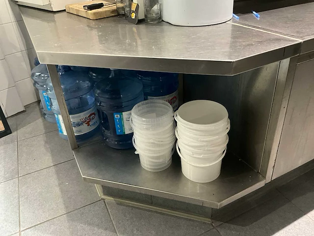 Rubbens rvs werktafel (2x) - afbeelding 5 van  10