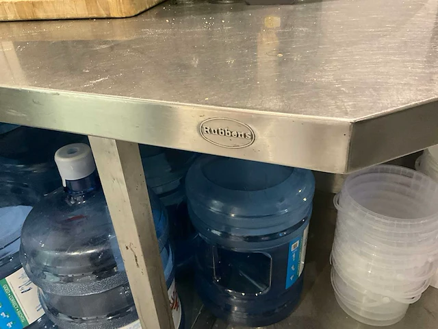Rubbens rvs werktafel (2x) - afbeelding 7 van  10