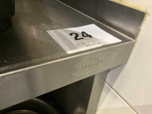Rubbens rvs werktafel (2x) - afbeelding 2 van  9