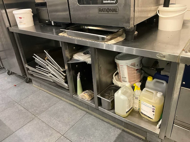 Rubbens rvs werktafel (2x) - afbeelding 6 van  9