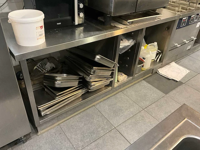 Rubbens rvs werktafel (2x) - afbeelding 9 van  9