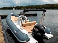 Rubber speedboat 2bar b2 (inclusief trailer) (marge) - afbeelding 1 van  1