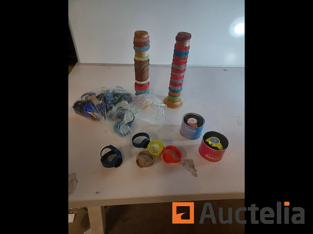 Rubberen bandjes voor horloges en accessoires van packaging - afbeelding 3 van  8