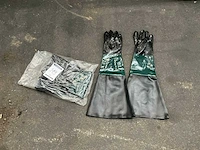 Rubberen handschoenen (9x) - afbeelding 1 van  3